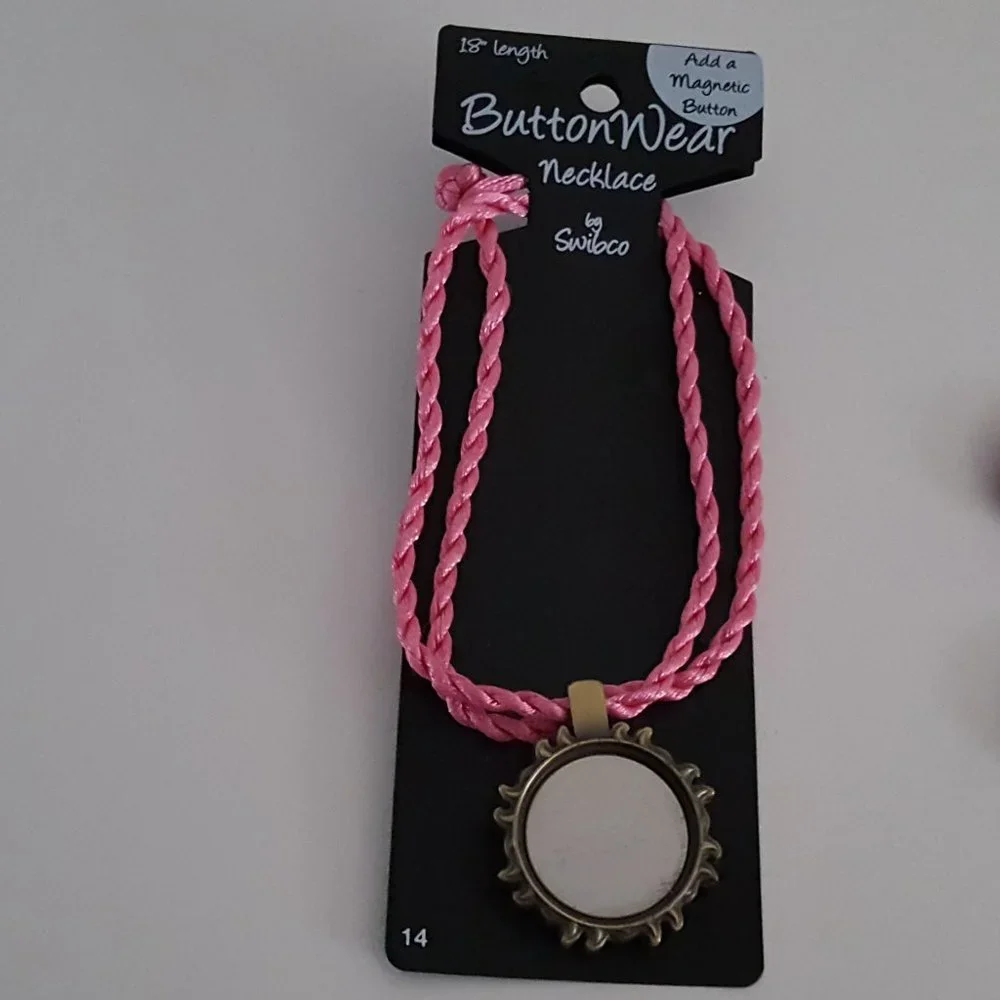 ButtonWear Add-a-Magnetic Button Necklace *Small Parts*